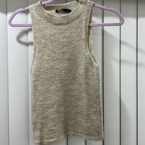 Fuzzy shirt from Mango. Only worn once.